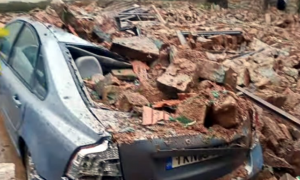 Αγρίνιο: Αποζημίωση στην κάτοχο του ΙΧ που καταστράφηκε από την κατάρρευση τμήματος των αποθηκών Ηλιού
