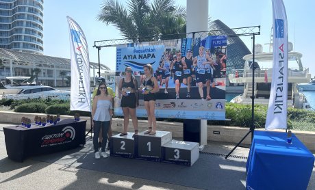 CNP ΑΣΦΑΛΙΣΤΙΚΗ: Αγώνας Aquathlon Αγία Νάπα - H θέληση για πρωτιά!