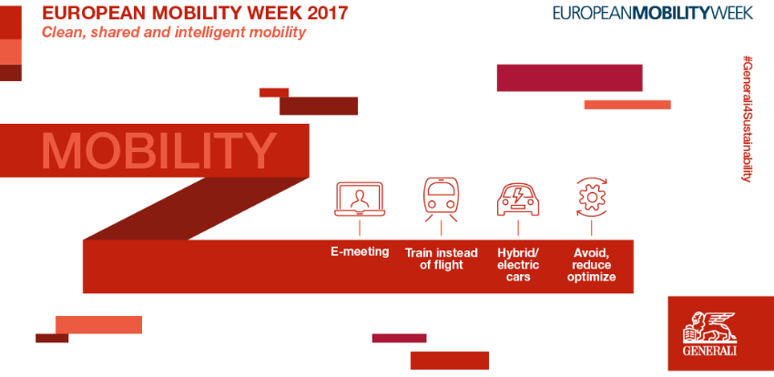 Η Generali συμμετέχει στην Ευρωπαϊκή Εβδομάδα Κινητικότητας 2017