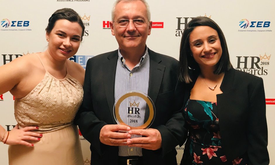 Χρυσή διάκριση για την AbbVie στα HR Awards 2018