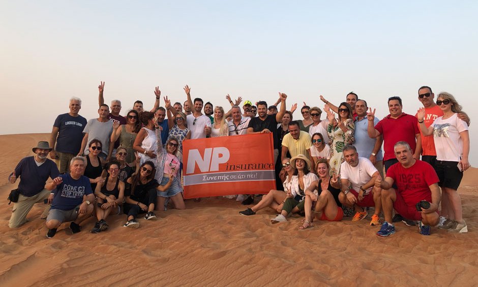 NP Ασφαλιστική: Συνδυασμός Αραβικής παράδοσης και Δυτικής πολυτέλειας στο Ταξίδι Πωλήσεων στο Ντουμπάι!