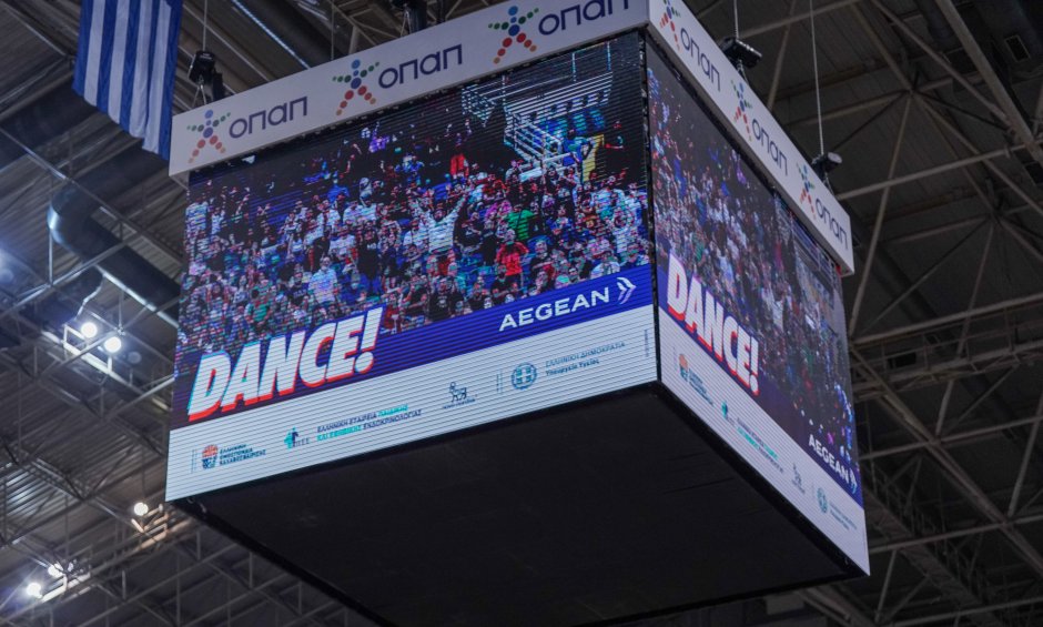 Με πολλές δράσεις από την AEGEAN πλαισιώθηκαν οι αγώνες της Εθνικής Ομάδας Μπάσκετ στο «AEGEAN Ακρόπολις»