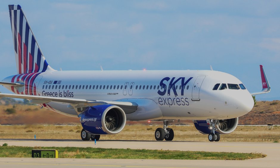 Οι πτήσεις της SKY express από και προς το αεροδρόμιο της Ρόδου συνεχίζονται κανονικά!