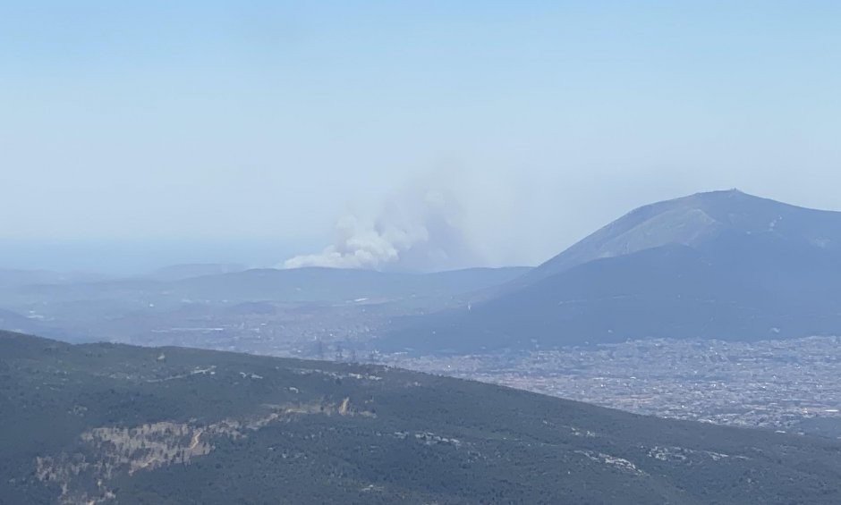 Φωτιά τώρα κοντά στο αεροδρόμιο Ελευθέριος Βενιζέλος!