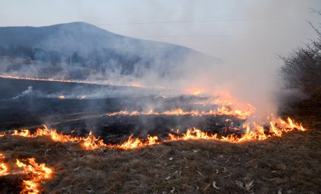 Πυρκαγιά ξέσπασε στο Μαύρο Λιθάρι - Μήνυμα μέσω του 112 για απομάκρυνση των κατοίκων!
