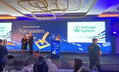 Η Boehringer Ingelheim Ελλάς βραβεύεται στα True Leaders Awards της ICAP CRIF