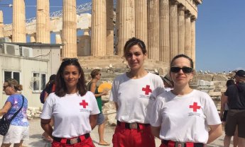Υγειονομική κάλυψη από τον Ελληνικό Ερυθρό Σταυρό στον Ιερό Βράχο της Ακρόπολης