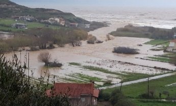 Φονική κακοκαιρία στην Εύβοια