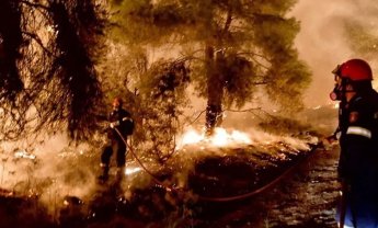 Meteo: Η πυρκαγιά στα Γεράνεια Όρη έκαψε 52.000 στρέμματα δάσους