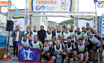 Η ΜΙΝΕΤΤΑ  Ασφαλιστική χορηγός του 5ου SwimRun στην Ύδρα!