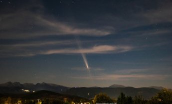 Ηλίας Προβόπουλος: Ο κομήτης πάνω από την Ελλάδα!